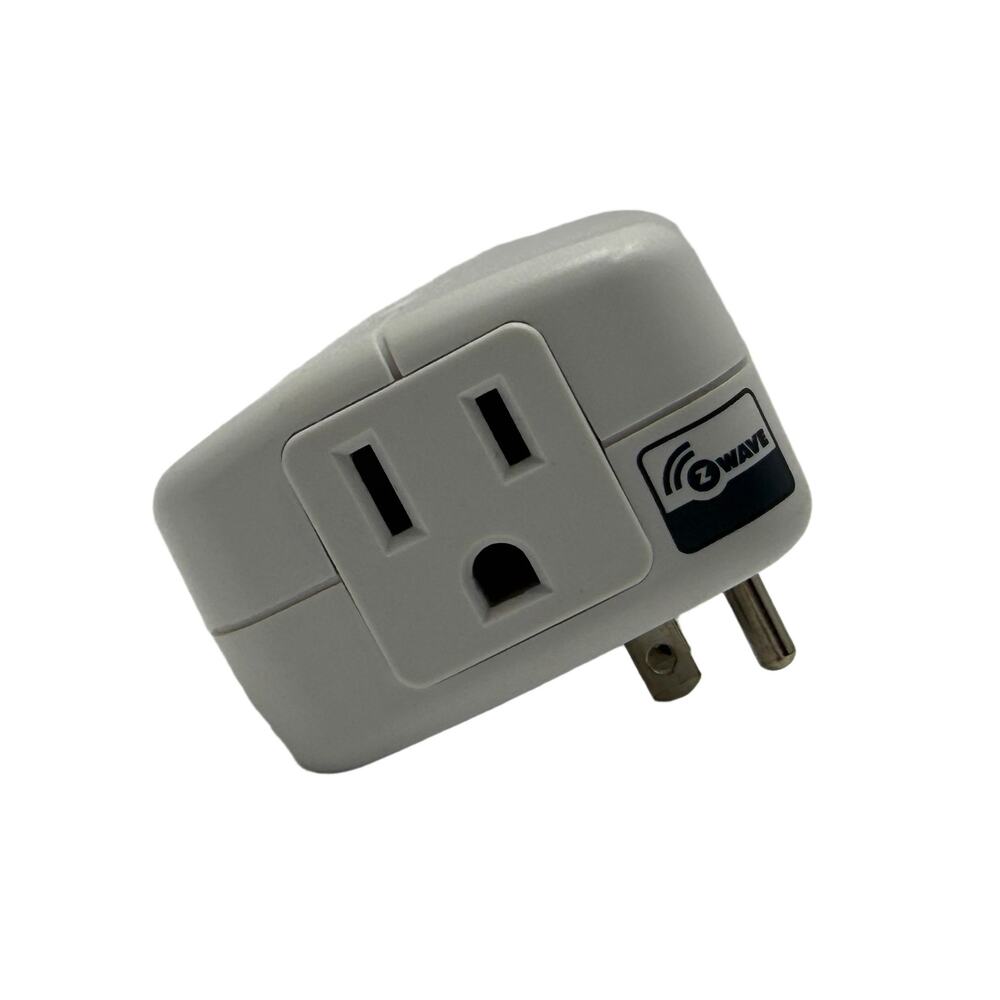 GE Jasco ZW4101 Z-Wave Smart Plug 2 Outlet Wireless Home Automation Switch